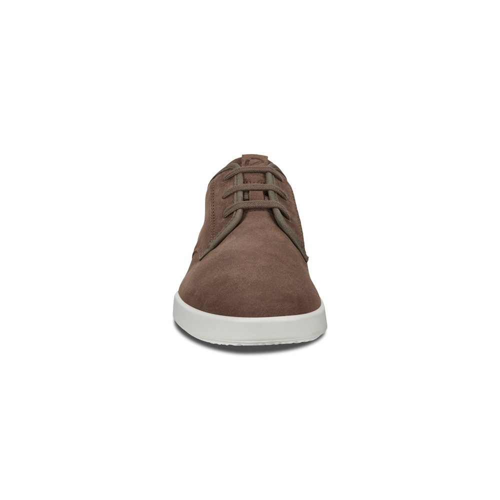 Mens Sneakers - ECCO Collin 2.0 Lace-Up - Brown - 5384UIGDO